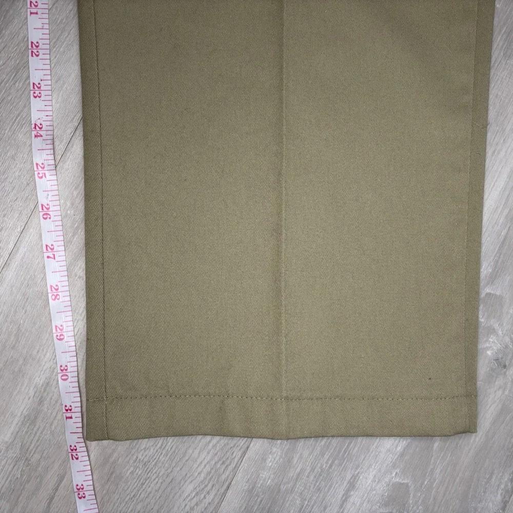 Dickies Mens 40x32 Khaki Loose Fit Double Knee Work Wear Pants Tan Trousers